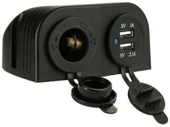 Ccm Punjac za vozilo 12/24v 31a sa 2 usb ulaza cyrus