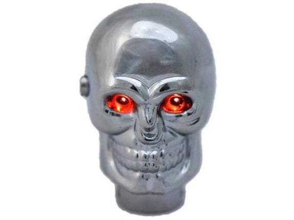 888 Car Accessories Univerzalna ručica menjača kosturska glava led svetlo