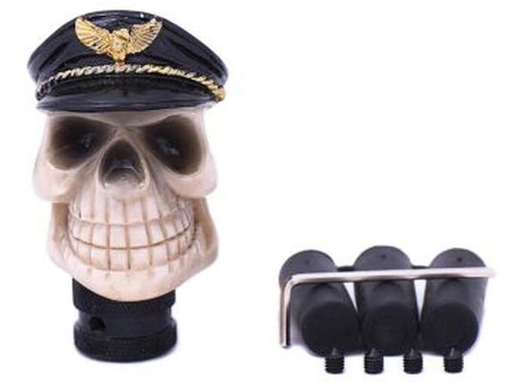 888 Car Accessories Univerzalna ručica menjača kosturska glava