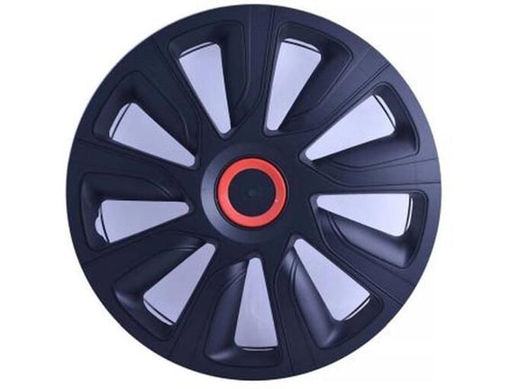 888 Car Accessories Univerzalne ratkapne 14 /red abs set