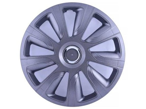 888 Car Accessories Univerzalne ratkapne 15 graphite abs set