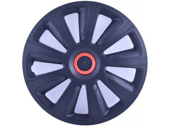 888 Car Accessories Univerzalne ratkapne 15 /red abs set