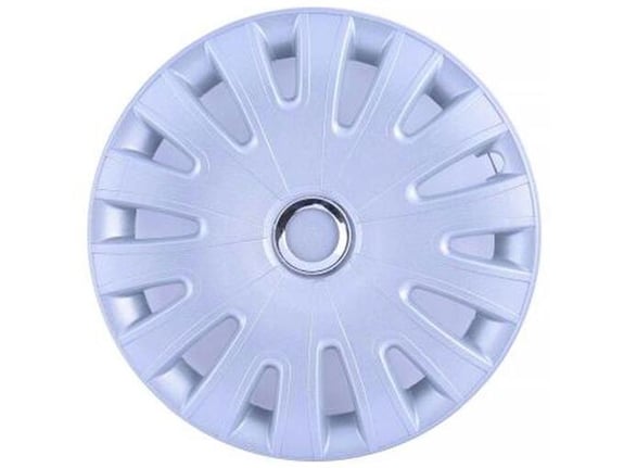 888 Car Accessories Univerzalne ratkapne 15 silver abs set