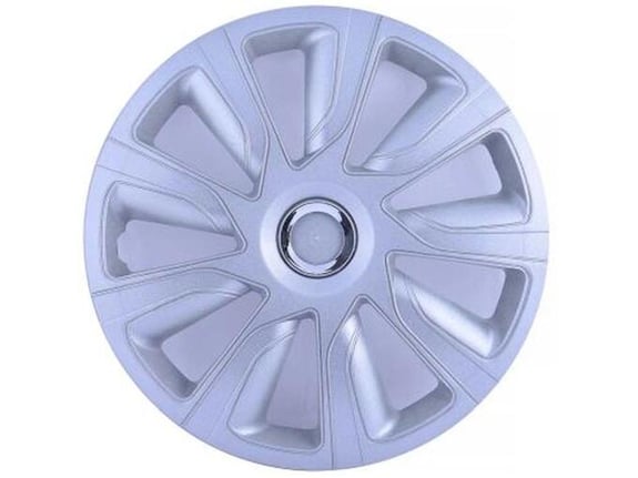 888 Car Accessories Univerzalne ratkapne 16 silver abs set