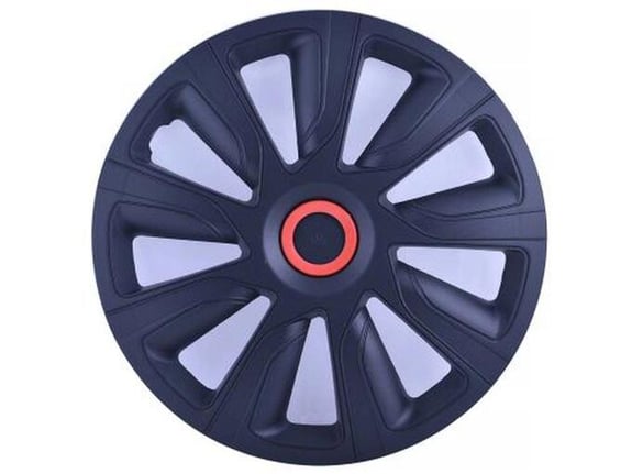 888 Car Accessories Univerzalne ratkapne 16 /red abs set