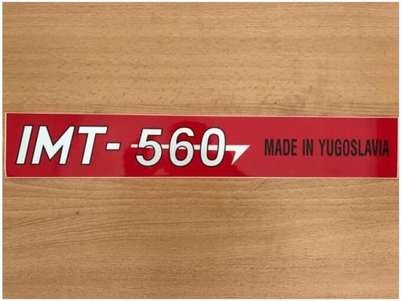 888 Car Accessories Nalepnica imt 560 velika