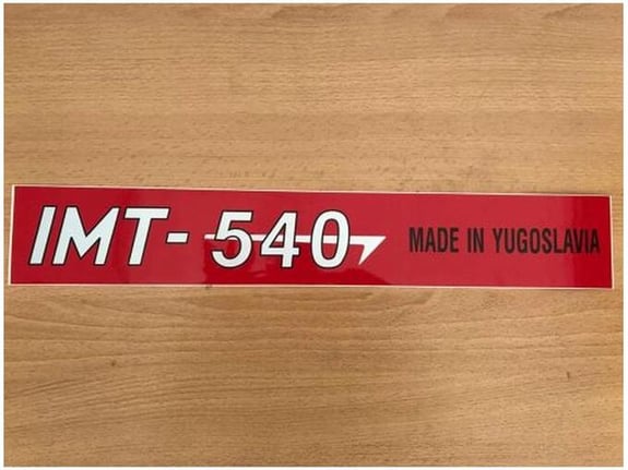 888 Car Accessories Nalepnica imt 540 velika
