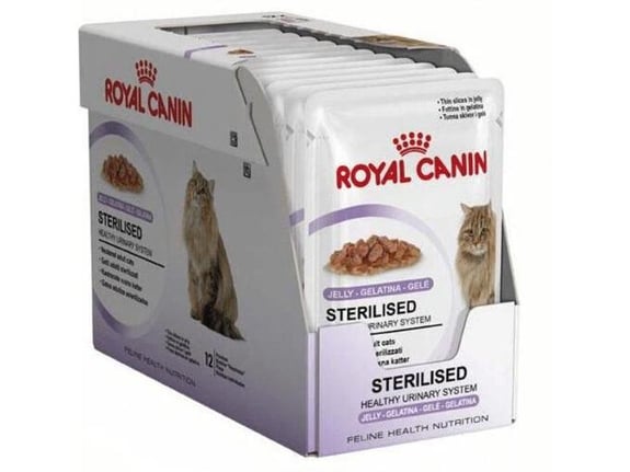 Royal canin Hrana za mačke Sterilised in jelly 12 x 85 g
