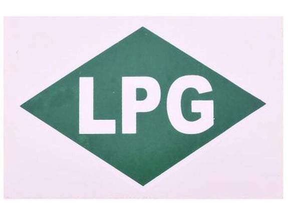 888 Car Accessories Nalepnica lpg spoljna