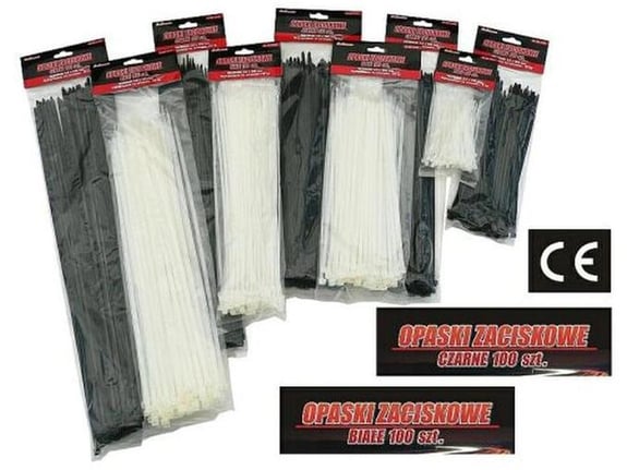 Ccm Plastične vezice 300/4 8 100kom