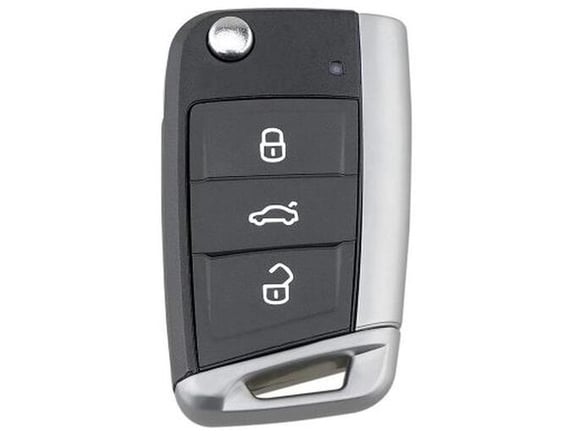 888 Car Accessories Kućište oklop ključa 3 dugmeta za vw