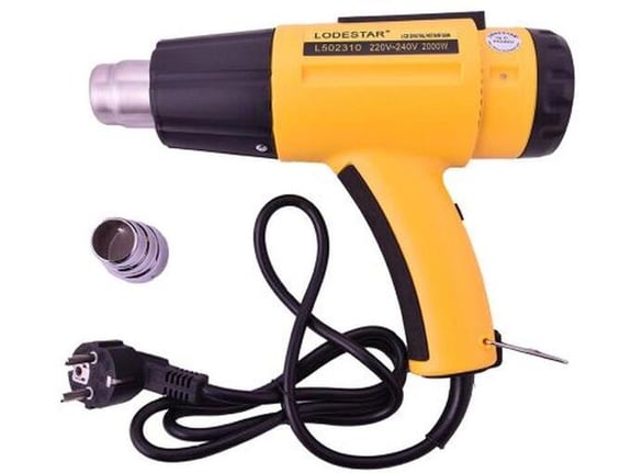 888 Car Accessories Pištolj za vreli vazduh sa displejem