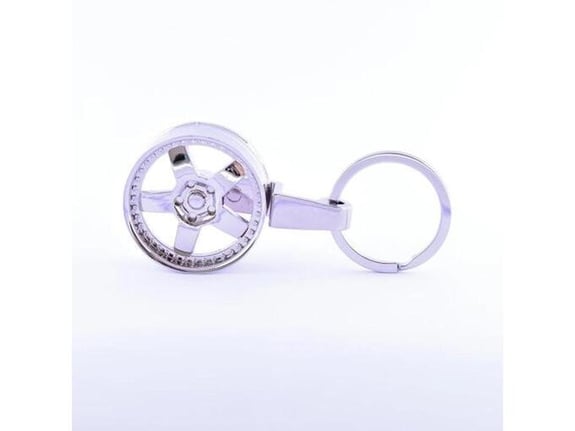 888 Car Accessories Privezak felna srebrna