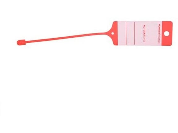 Plastični servisni privezak za ključeve 100kom