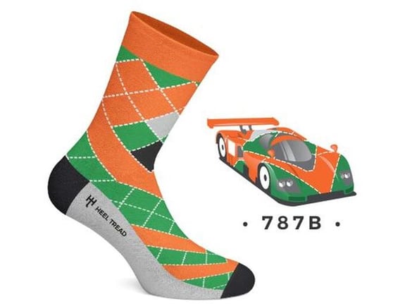 Heel tread Čarape mazda 787b