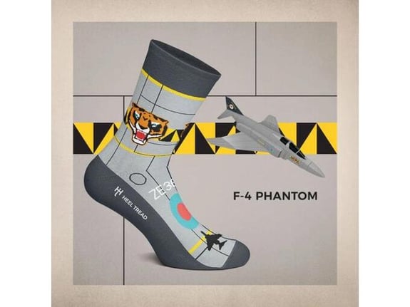 Heel tread Čarape f-4 phantom