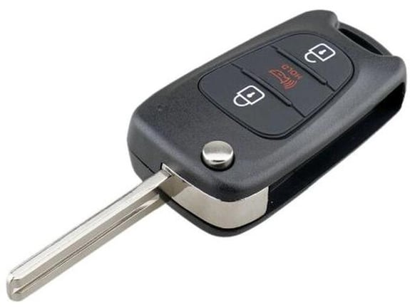 888 Car Accessories Kućište oklop ključa 3 dugmeta za toy40