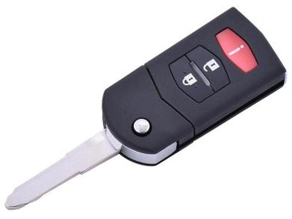 888 Car Accessories Kućište oklop ključa 3 dugmeta za mazdu