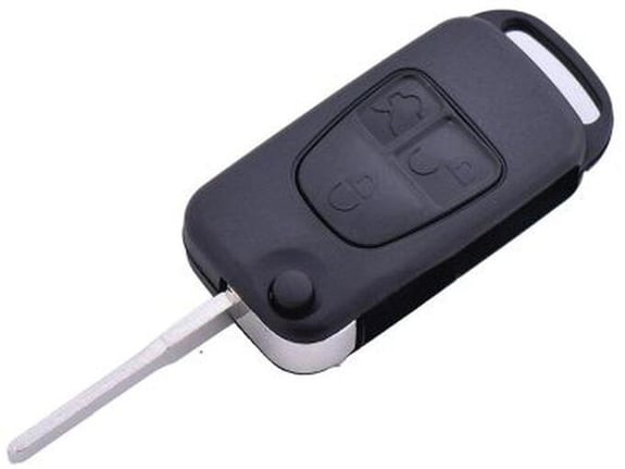 888 Car Accessories Kućište oklop ključa 3 dugmeta za mercedes