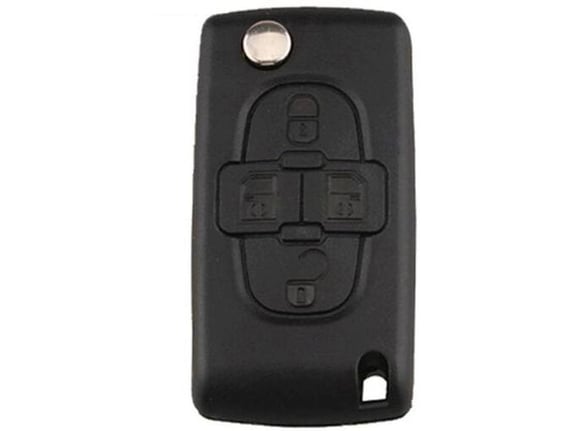 888 Car Accessories Kućište oklop ključa 4 dugmeta za va2/ce0523 peugeot/citroen