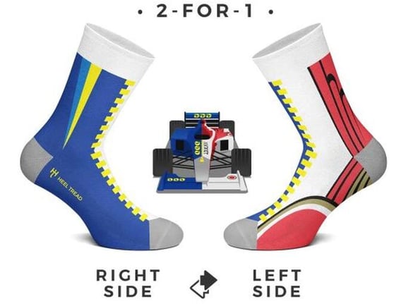 Heel tread Čarape 2u1