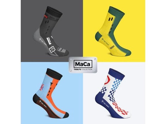 Heel tread Čarape poklon pakovanje mclaren f1 maca tribute collection 4kom