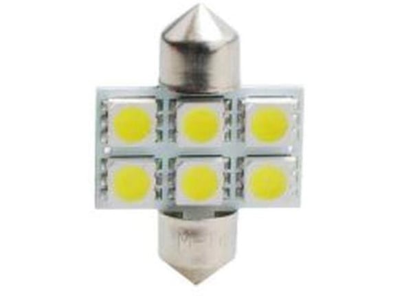 M Tech Sijalica 12v sulfidna c5wc10w sv 8 5 31mm 6x smd5050 led