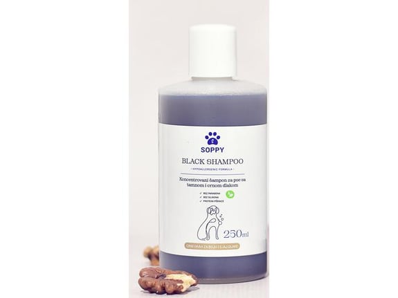 Soppy black sampon za pse 250ml