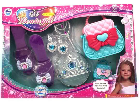 Set nanule i torbica srce