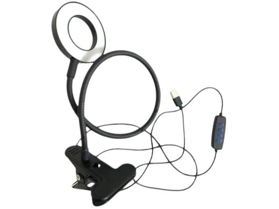 LED Okrugla lampa sa štipaljkom