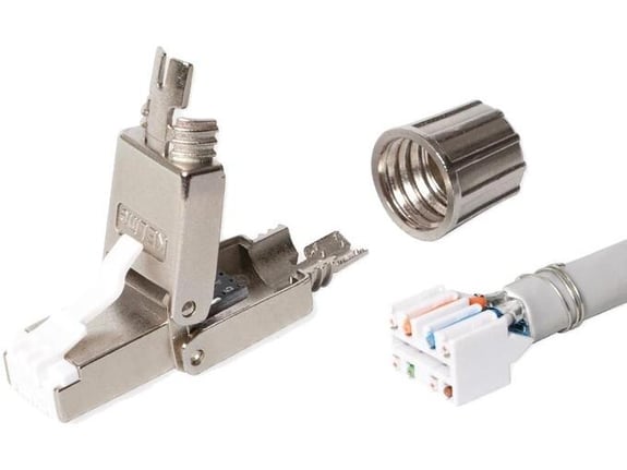 Krugel Exim Konektor RJ45 industrijski bez alata KE-FFT45-C6AS