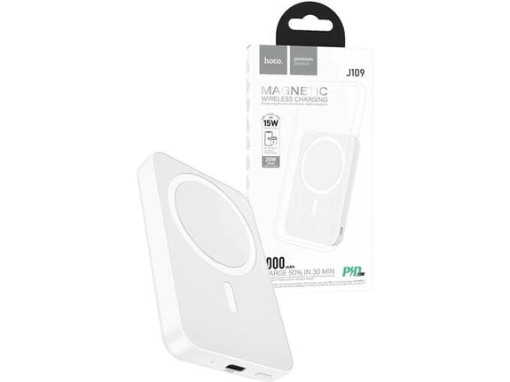 Hoco Power bank 5000mAh, PD20W, bežično punjenje