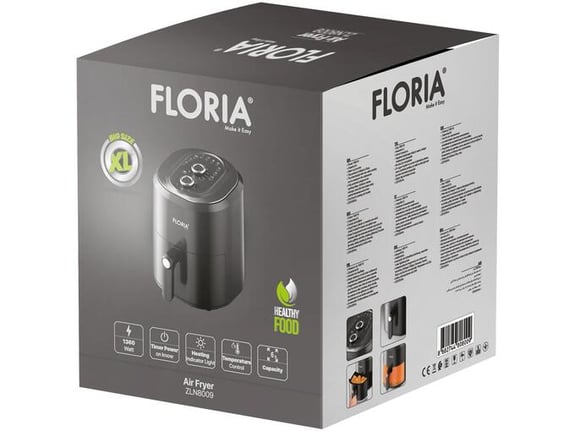 Floria Friteza na vruć vazduh, Timer, 3,5L
