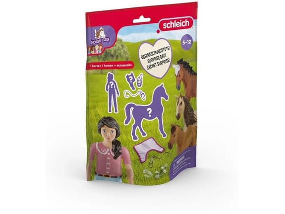 Schleich Kesica iznenadjenja L Horse club 1