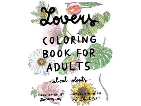 Lovers: coloring book for adults - about plants - Marija Strajnić