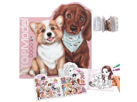 Top Model bojanka sa stikerima Doggy - Grupa autora
