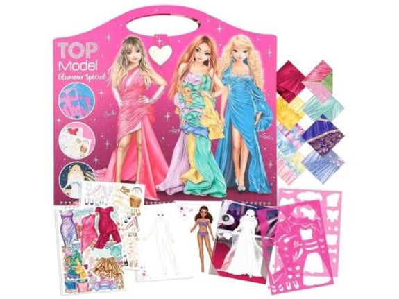 Top Model Dress me up bojanka sa stikerima - Grupa autora