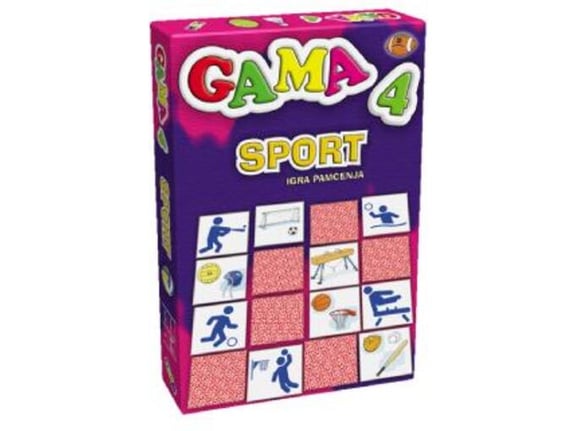 Gama 4 SPORT Igra pamćenja - Dragana Krstić