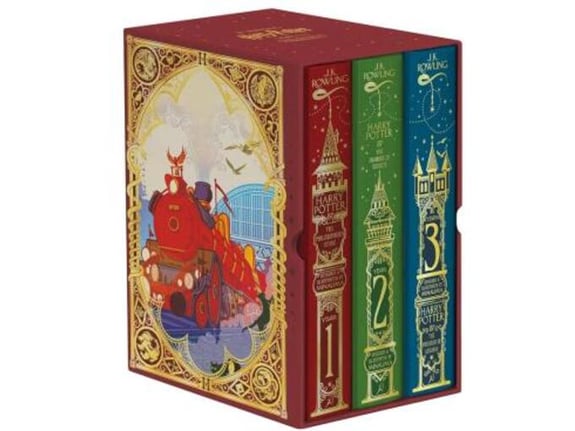 Harry Potter 1-3 Box Set: MinaLima Edition - J. K. Rowling