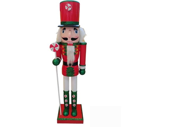 Novogodišnja dekoracija Drveni vojnik TG3806