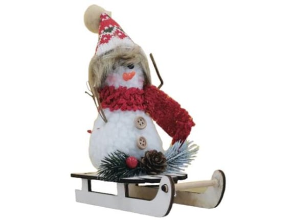 Novogodišnja dekoracija Sneško JWX1211A