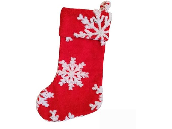 Novogodišnja dekoracija Ukrasna čarapa 01S0087