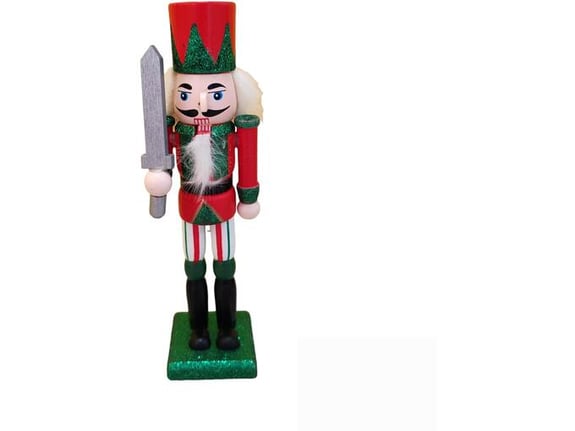 Novogodišnja dekoracija Drveni vojnik TG2503