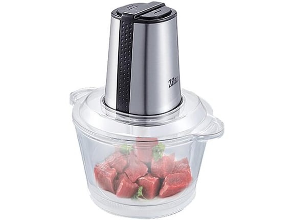 Zilan Seckalica, staklena posuda 1.6 litara, dupli noževi, 300 W