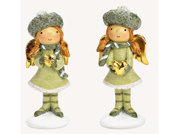 Viter Novogodišnja figura andjeo sa srcem