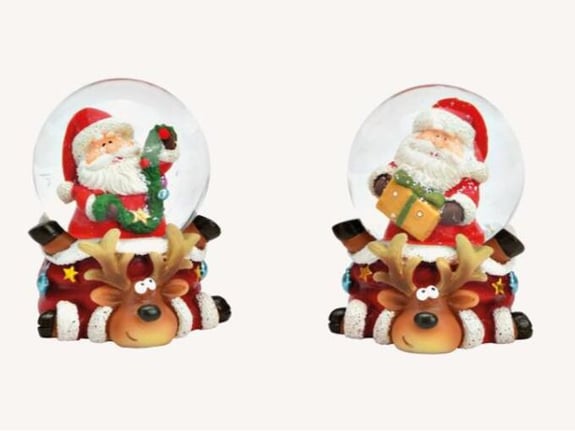 Viter Novogodišnja vodena kugla Deda Mraz na Irvasu