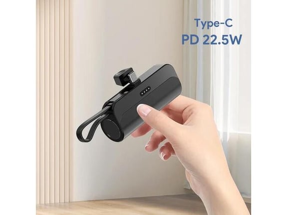 Back up baterija privezak 5000mAh Type C