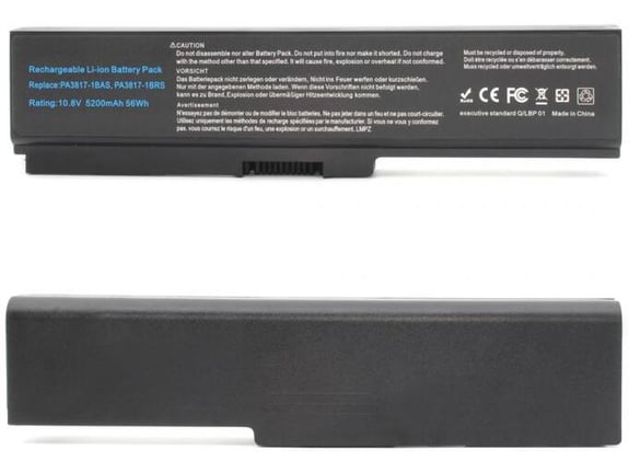 Baterija za laptop Toshiba Satellite C650 PA3817U 10.8V 5200mAh HQ2200