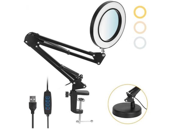 Stona LED lampa sa lupom HQ