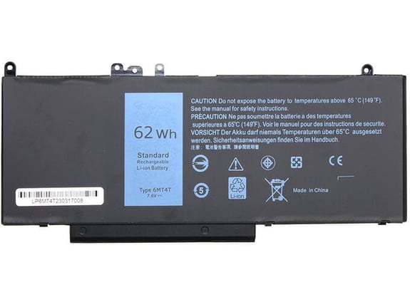 Baterija za laptop Dell E5570 E5470 Battery 6MT4T